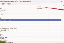 苹果 dat 文件修改工具 MetaDataStringEdito
